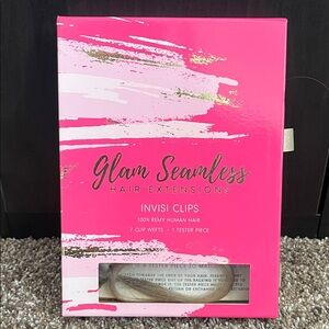 Glam Seamless Invisi Clips Hair Extensions